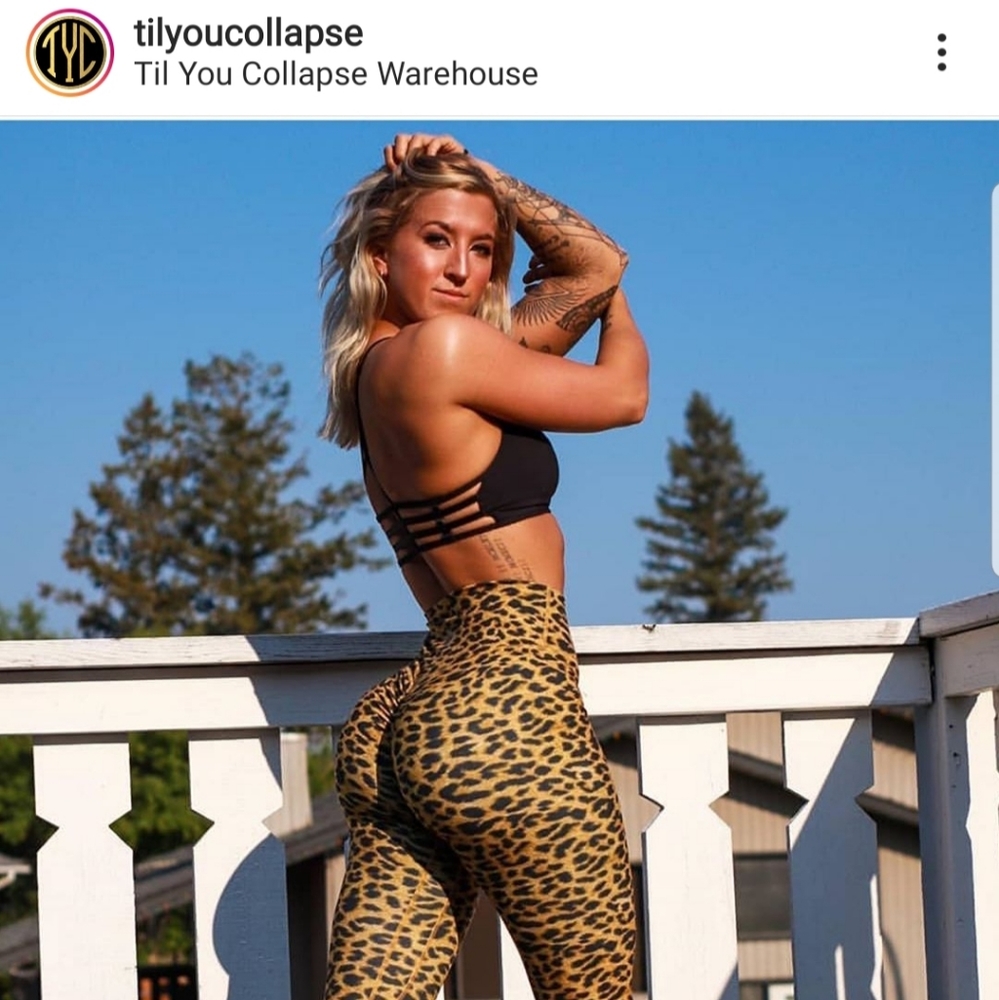 Til You Collapse leggings